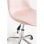 Sillas De Escritorio - Silla Neo Terciopelo - Rosa