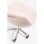 Sillas De Escritorio - Silla Neo Terciopelo - Rosa