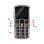 Téléphone portable Artfone A400 4G Basic pour seniors avec bouton SOS, blanc