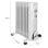 Ölradiator Clatronic RA 3736 9 Rippen 2000W Thermostat Rollen Sicherheit