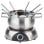 Fondue Clatronic FD 3783 Acero Inoxidable 1,2 L Termostato 8 personas