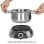 Fondue Set Clatronic FD 3783 Acier Inoxydable 1,2L 1400W pour 8 Personnes