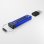 Pen USB iStorage datAshur PRO+C 128GB Criptografia AES 256bit FIPS 140-2 USB 3.2 Tipo C Azul