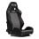 Next Level Racing PRS1 Performance Reclining Baquet Assento para Sim Racing com Suporte Lombar Reclinável e Ajustável Até 38”