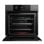 Forno Multifunções Teka HLB 84 P VG Pirolítico Hidrolítico 70L 60cm A+ LED Preto