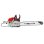Motosierra GREENCUT GS650X 55cc 3,8cv Gasolina Espada 20” Antivibración Easy-Start