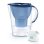 Jarra filtradora BRITA Marella 2,4L Azul Transparente Maxtra Pro 2 Cartuchos Apta Lavavajillas