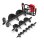 Taladro de tierra Greencut GD750X-3S 75cc 5.2cv 3 brocas helicoidales intercambiables