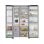 Samsung RS90F66BETEF Frigorífico Americano 614L No Frost AI Energy Agua y Hielo SmartThings Inox E