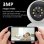 Cámara de Vigilancia DIYTECH WiFi Panorámica 1296P 3MP IA Visión Nocturna Audio 360°