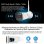 Caméra de surveillance Foscam Full HD 4MP AI Vision nocturne couleur IP65 Extérieur/Intérieur