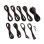CableMod C-Series PRO ModMesh Kit de Câbles Compatible Corsair AXi/HXi/RM Design Schwarz/Blutrot