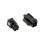 Connecteur CableMod CM-CON-4ATX-R Pack 4-Pin ATX12V Noir Silicone 2 pièces