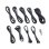 CableMod C-Series PRO ModMesh Cable Kit CableMod CM-PCSR-FKIT-NKC-R Noir