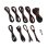 Kit de cables CableMod CM-PRTS-FKIT-NKKBR-R PRO ModMesh RT Negro/Rojo ASUS/Seasonic/Phanteks