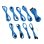Kit Cable C-Series PRO ModMesh CableMod Corsair AXi/HXi/RM Azul Peines Premium 260mm