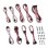 Kit de cables CableMod Classic ModMesh C-Series Corsair RMi/RMx Rojo/Blanco alta pureza 600V