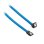 Câble SATA 3 CableMod ModMesh Droit 60cm Angle Droit Premium
