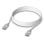 Cavo di Rete Ubiquiti UniFi Cat6 RJ-45 3m Trasparente Bianco PoE++