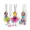 Kit de manualidades Clementoni 18587 Crazy Chic My Charm Dolls 4 amuletos