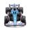 Bburago Renault Alpine A523 Pierre Gasly, auto in miniatura ad alta precisione in scala 1/43