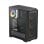 Yeyian VAULT YCM-APVAU-G1 ATX-Gaming-PC-Gehäuse, gehärtetes Glas, schwarzer Stahl, 4 Lüfter
