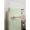 Create Frigorífico Una Puerta Retro 281L 150cm  ECO R600a Verde/Oro D