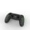 Kinsi Gamepad inalámbrico PS4 Alta Precisión Bluetooth Doble Vibración 600mAh Antideslizante Verde