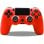 Kinsi Mando inalámbrico Bluetooth Compatible PS4/PC/PS2/PS3 Vibración Dual Batería 600mAh 8h Antideslizante Rojo