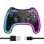 Kinsi Mando gaming transparente Switch Pro compatible KeyLinker vibración LED activación rápida