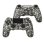 Kinsi Gamepad Bluetooth Compatible PS4 PC PS2 PS3 Batería 600mAh Vibración Dual Antideslizante Skull
