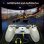 Kinsi Joystick Bluetooth inalámbrico Compatible PC PS2 PS3 PS4 Vibración Dual 600mAh Antideslizante