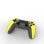 Kinsi Mando inalámbrico Bluetooth PS4 600mAh Dual Shock vibración material antideslizante Negro/Amarillo
