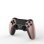 Kinsi Joystick inalámbrico Bluetooth Compatible PS4 Vibración Dual Batería 600mAh Antideslizante Negro/Bronce