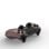 Kinsi Joystick inalámbrico Bluetooth Compatible PS4 Vibración Dual Batería 600mAh Antideslizante Negro/Bronce