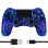 Kinsi Gamepad inalámbrico Compatible PS4 Batería 600mAh Doble Vibración Alta Sensibilidad Azul