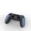 Kinsi Mando inalámbrico para PS4 Bluetooth Batería 600mAh Vibración Dual Ergonomía Antideslizante Negro/Azul