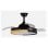 Ventilador de techo Fabrilamp DANI MINI 214491388 DC LED 6 velocidades cuero aspas plegables