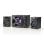 Systeme Audio Nedis GSPR31021BK 2.1 Canaux Subwoofer Haut-Parleurs LED RGB Noir