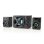 Systeme Audio Nedis GSPR31021BK 2.1 Canaux Subwoofer Haut-Parleurs LED RGB Noir