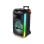 Altavoz para fiestas Trevi XF 1400 KB 100W Bluetooth USB LED portátil con TWS y MicroSD
