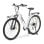 Bicicleta eléctrica Nilox NXEBJ7WH 250W 80km autonomía 13Ah Blanco LCD Shimano aluminio