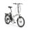 Bicicleta eléctrica Nilox J1 Pro 250W 8Ah 20" Plegable Blanco Autonomía 40km LED