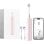 Cepillo de Dientes Eléctrico Laifen Wave Rosa 66,000 Vibraciones/min, 3 Cabezale IPX7