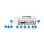 Mikrotik RB952UI-5AC2ND Router WiFi 5 Gigabit Ethernet 500Mbps MU-MIMO com 5x Portas Branco