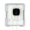 Caja de terminal Ubiquiti UF-TERMINAL-BOX IPX5 exterior policarbonato montaje poste/pared