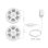 WiZ RGBIC LED-Streifen 10 m, 16 Millionen Farben, Wi-Fi, Sprachsteuerung, 21 W
