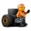 Set LEGO Piloto F1 City McLaren 60442 86 piezas Minifigura compacto ligero