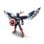 Figura de Construcción LEGO Marvel 76296 Capitán América Falcon Articulada 28cm + Accesorios