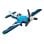 LEGO Creator 31160 Conjunto de construção de avião de corrida 3 em 1 com 178 peças